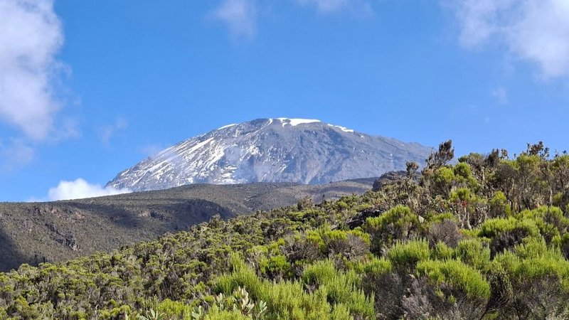 Rongai Route, northern approach to Kilimanjaro with Kenya plains view